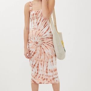 Billabong Warm Waves Tie Dye Midi Dress